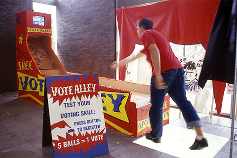 Democra-Skee Vote Alley